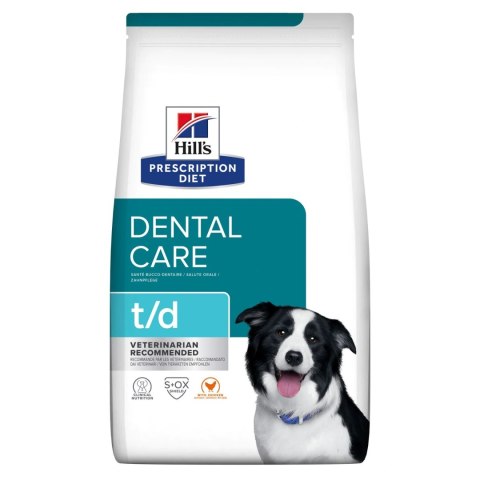 Hills Hill's PD Prescription Diet Canine t/d Dental Care 4kg