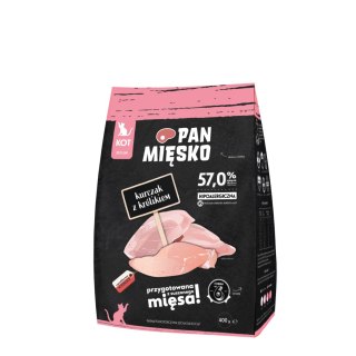 PAN MI�SKO PAN MIĘSKO Kurczak z królikiem XS 400g dla kociąt