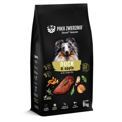 Paka Zwierzaka Paka Zwierzaka - Seventh heaven - Kaczka z jabłkiem (duck & apple) 9kg