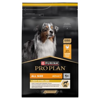 Purina Pro Plan Purina Pro Plan Adult Light Optiweight Sterilised, kurczak i ryż 3kg