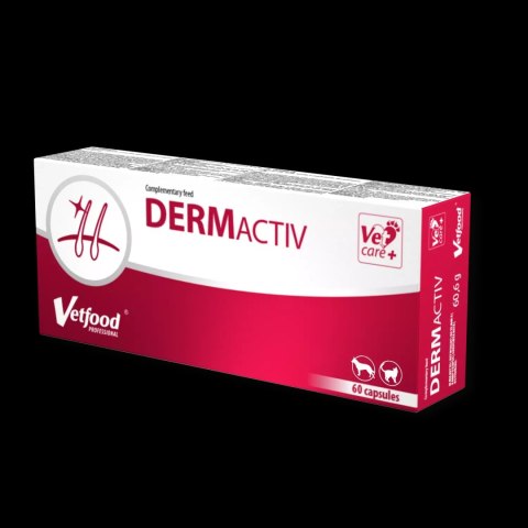 Vetfood VETFOOD DERMActiv 60 kapsułek