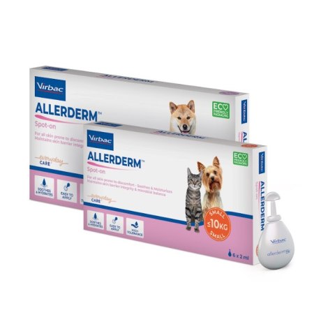 Virbac VIRBAC Allerderm Spot-on (pipeta 6 x 4ml)