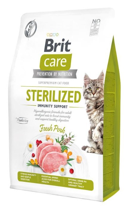 Brit Brit Care Cat Grain-Free Sterilized Immunity Support 7kg