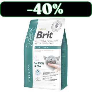 Brit veterinary Brit GF Veterinary Diets Cat Sterilised 2kg