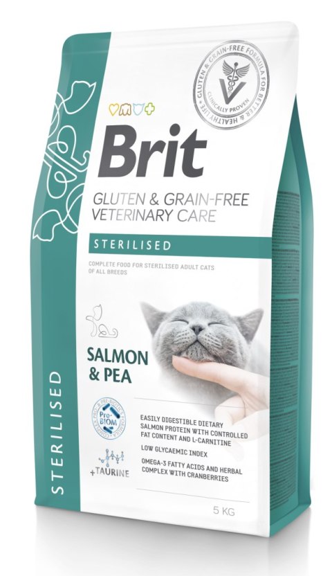 Brit veterinary Brit GF Veterinary Diets Cat Sterilised 5kg