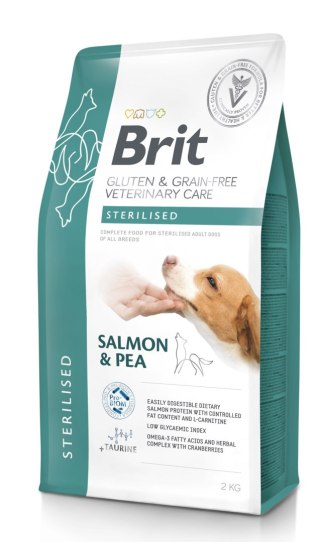 Brit veterinary Brit GF Veterinary Diets Dog Gluten & Grain Free Sterilised 2kg