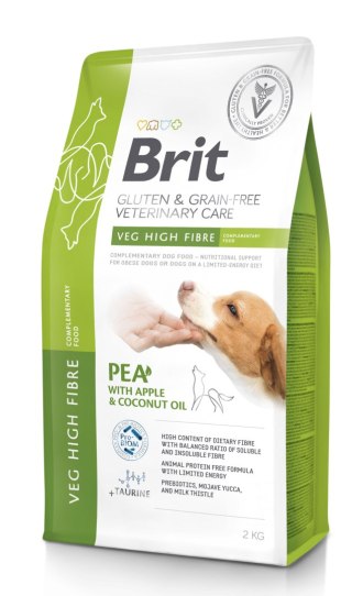 Brit veterinary Brit GF Veterinary Diets Dog Gluten & Grain Free Veg Fibre 2kg
