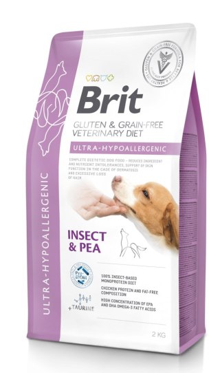 Brit veterinary Brit GF Veterinary Diets Dog Ultra-Hypoallergenic Insect 2kg