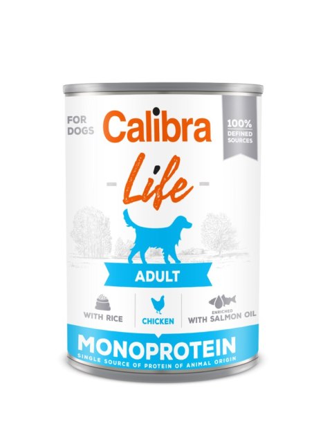 Calibra Calibra Dog Life Adult Chicken With Rice Karma Dla Psa 400g