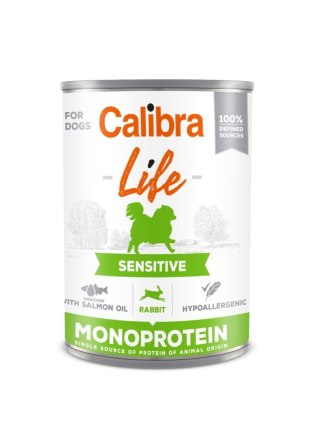 Calibra Calibra Dog Life Sensitive Rabbit Karma Dla Psa 400g