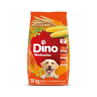 Cargill Dino Sucha Karma z Wołowiną dla Psów 20kg