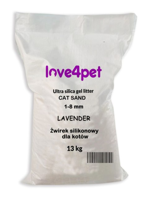 Cat Sand Żwirek Silikonowy dla Kota Cat Sand Lavender 13kg