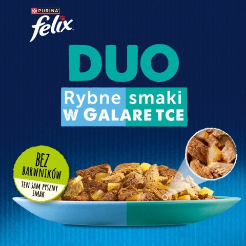 Felix Felix Duo Rybne Smaki W Galaretce 4x85g