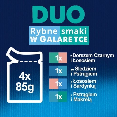 Felix Felix Duo Rybne Smaki W Galaretce 4x85g