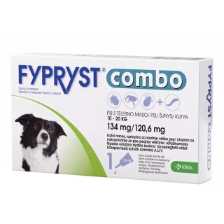 KRKA Krka Fypryst Combo Na Pchły I Kleszcze Dla Psa 10-20kg 1 Pipeta