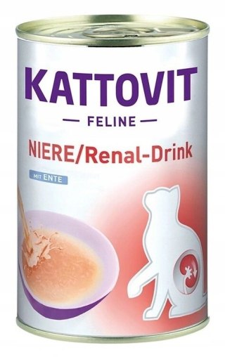 Kattovit Kattovit Drink Niere/Renal Kaczka 135ml