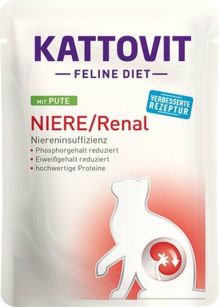 Kattovit Kattovit Niere/Renal Indyk 85g
