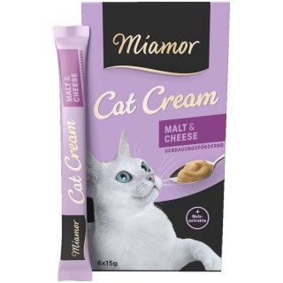 MIAMOR Miamor Pasta Malt Cream z serem 6x15g