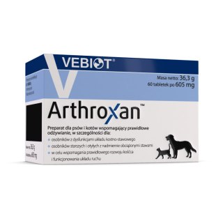 Nutrifarm Sp. z o.o. Vebiot Arthroxan Suplement Dla Psa 60 Tabletek