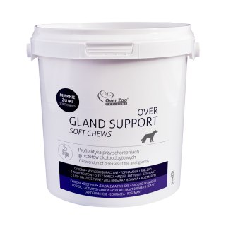 Over Zoo Over Gland Support Soft Chews Na Gruczoły Okołoodbytowe 90 Żujek