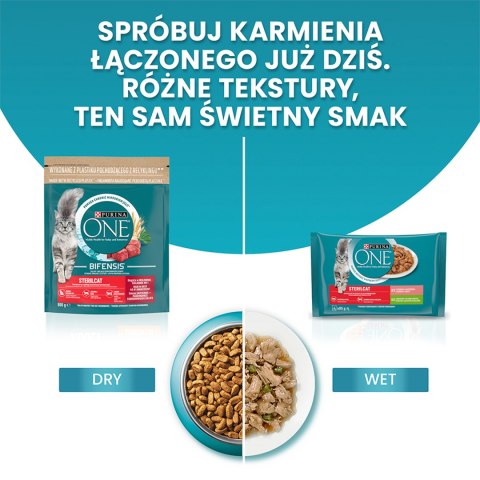 PURINA ONE Purina One Sterilcat Karma Dla Kota Z Indykiem I Zieloną Fasolką 85g
