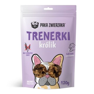 Paka Zwierzaka Paka Zwierzaka Trenerki Królik 120g
