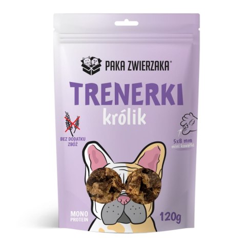 Paka Zwierzaka Paka Zwierzaka Trenerki Królik 120g