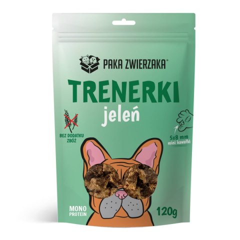 Paka Zwierzaka Paka Zwierzaka Trenerki Przysmak Dla Psów Jeleń 120g