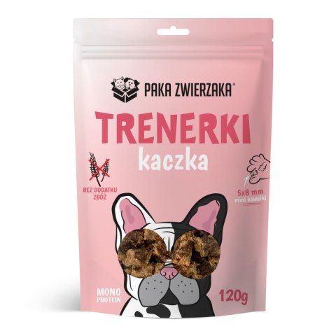 Paka Zwierzaka Paka Zwierzaka Trenerki Przysmak Dla Psów Kaczka 120g