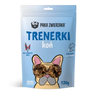 Paka Zwierzaka Paka Zwierzaka Trenerki Przysmak Dla Psów Konina 120g