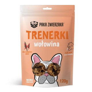 Paka Zwierzaka Paka Zwierzaka Trenerki Przysmak Dla Psów Wołowina 120g