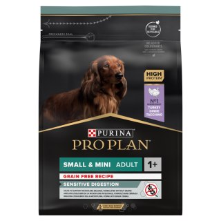 Purina Pro Plan PRO PLAN Sensitive Digestion Small & Mini Adult Indyk 2,5kg