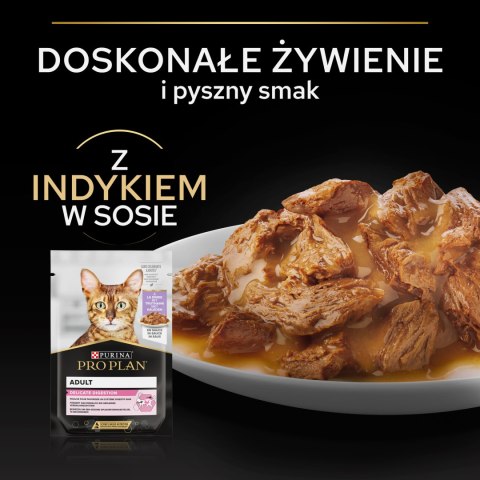 Purina Pro Plan Pro Plan Nutrisavour Delicate Karma Dla Kota Z Indykiem W Sosie 85g