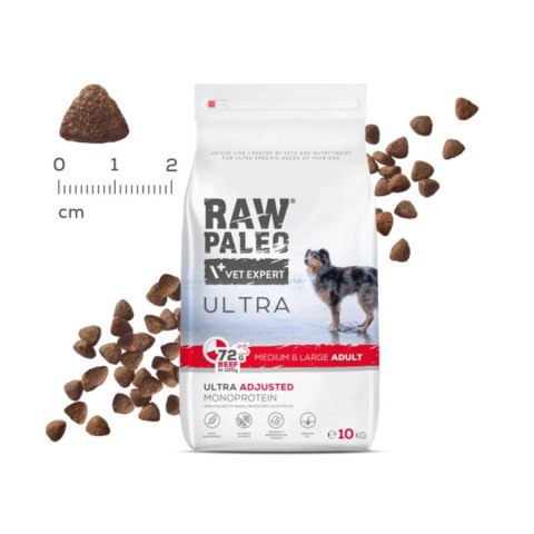 RAW PALEO VetExpert Raw Paleo Ultra Beef Adult Medium/Large 10kg