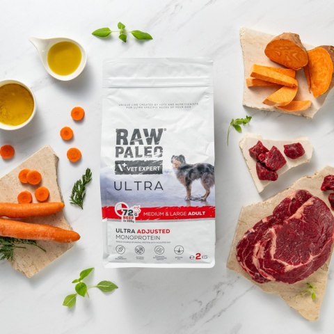 RAW PALEO VetExpert Raw Paleo Ultra Beef Adult Medium/Large 10kg