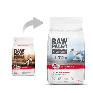 RAW PALEO VetExpert Raw Paleo Ultra Beef Adult Mini 8kg