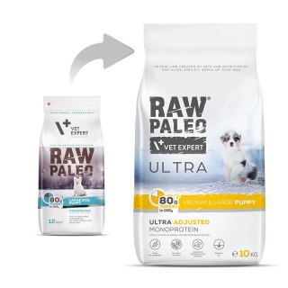RAW PALEO VetExpert Raw Paleo Ultra Turkey Puppy Medium/Large 10kg