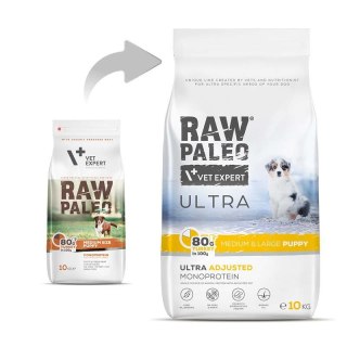 RAW PALEO VetExpert Raw Paleo Ultra Turkey Puppy Medium/Large 10kg