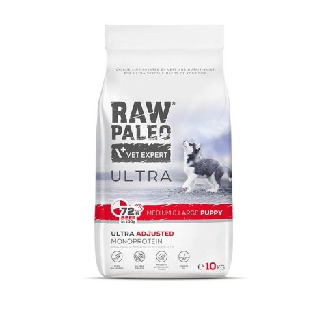 RAW PALEO Vetexpert Raw Paleo Ultra Beef Puppy Medium/ Large 10kg
