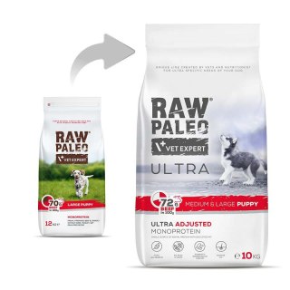 RAW PALEO Vetexpert Raw Paleo Ultra Beef Puppy Medium/ Large 10kg