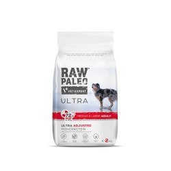 RAW PALEO Vetexpert Raw Paleo Ultra Karma Dla Psa Dorosłego Medium/Large Wołowina 2kg