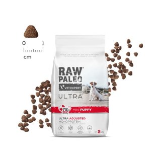 RAW PALEO Vetexpert Raw Paleo Ultra Karma Dla Szczeniąt Mini Wołowina 2kg