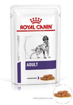 Royal Canin weterynaria Royal Canin Adult Karma Mokra Dla Psa 12x100g