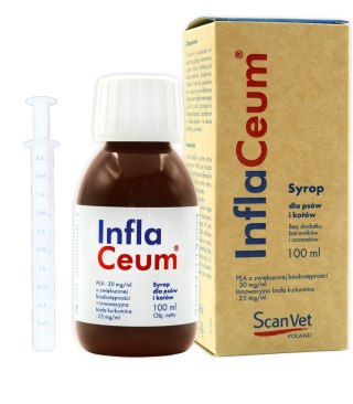 Scanvet Scanvet Inflaceum Preparat Dla Psów I Kotów Wspomagający Stawy 100ml