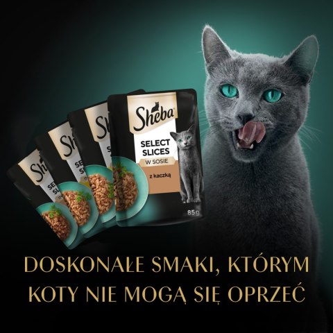 Sheba SHEBA® Selection Select Slices Drobiowe Smaki 40x85g