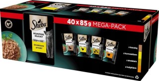 Sheba Sheba Delicacy Drobiowe Smaki W Galaretce Karma Dla Kota 40x85g