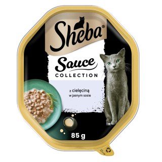 Sheba Sheba Sauce Collection Karma Mokra Dla Kota Z Cielęciną W Sosie 85g