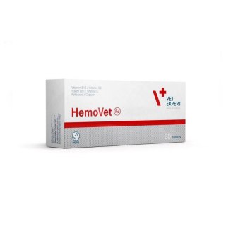 VETEXPERT Vetexpert Hemovet 60 Tabletek