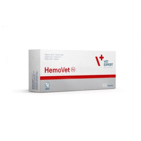 VETEXPERT Vetexpert Hemovet 60 Tabletek