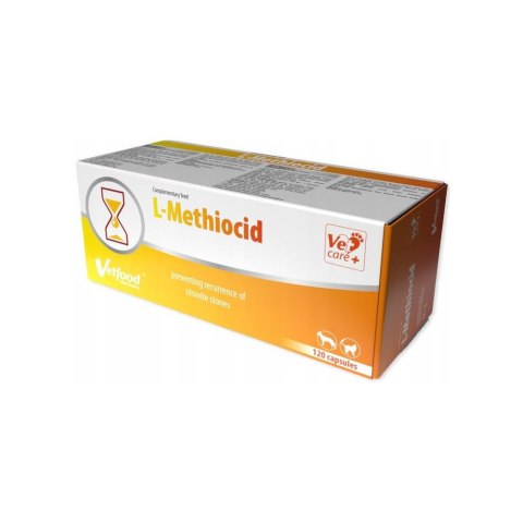 Vetfood VETFOOD L-Methiocid 120 kapsułek